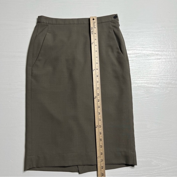 Uniqlo x Carine Roitfeld Tight Fit Pencil Skirt Womens 2 Wool Knee Length - Picture 5 of 16